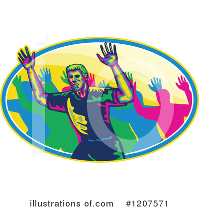 Royalty-Free (RF) Marathon Clipart Illustration by patrimonio - Stock Sample #1207571
