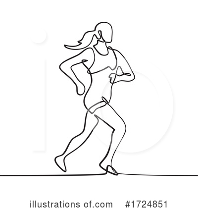 Royalty-Free (RF) Marathon Clipart Illustration by patrimonio - Stock Sample #1724851