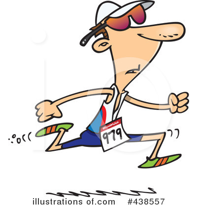 Royalty-Free (RF) Marathon Clipart Illustration by toonaday - Stock Sample #438557