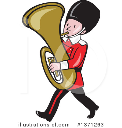Marching Band Clipart #1371263 by patrimonio