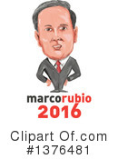 Marco Rubio Clipart #1376481 by patrimonio