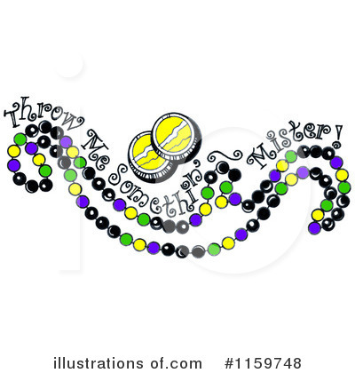Royalty-Free (RF) Mardi Gras Clipart Illustration by LoopyLand - Stock Sample #1159748