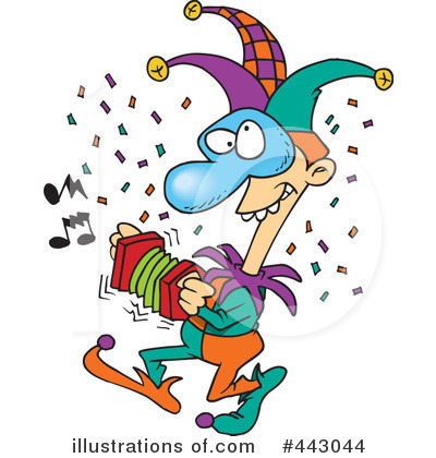 Jester Clipart #443044 by toonaday
