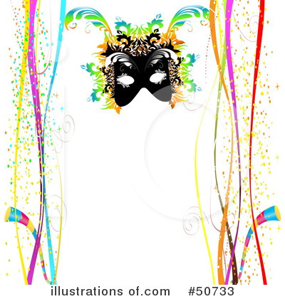 Royalty-Free (RF) Mardi Gras Clipart Illustration by MacX - Stock Sample #50733