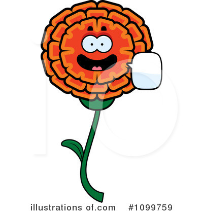 Flower Clipart #1099759 by Cory Thoman