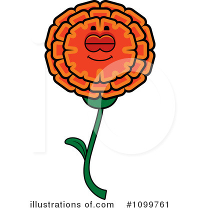 Marigold Clipart #1099761 by Cory Thoman