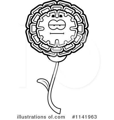 Marigold Clipart #1141963 by Cory Thoman