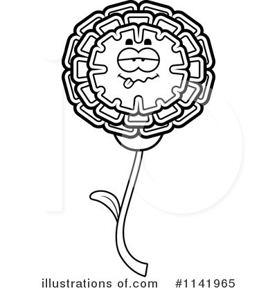 Marigold Clipart #1141965 by Cory Thoman