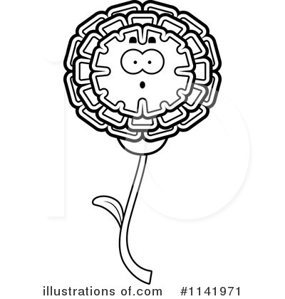 Marigold Clipart #1141971 by Cory Thoman