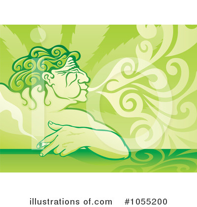 Royalty-Free (RF) Marijuana Clipart Illustration by Any Vector - Stock Sample #1055200