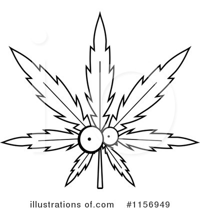 Royalty-Free (RF) Marijuana Clipart Illustration by Cory Thoman - Stock Sample #1156949