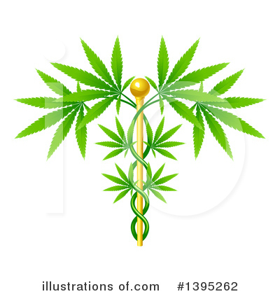 Marijuana Clipart #1395262 by AtStockIllustration