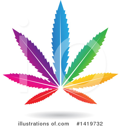 Royalty-Free (RF) Marijuana Clipart Illustration by cidepix - Stock Sample #1419732
