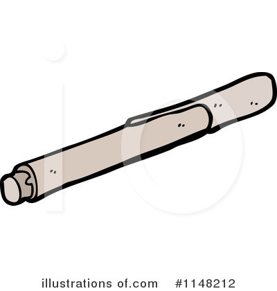 Royalty-Free (RF) Marker Clipart Illustration by lineartestpilot - Stock Sample #1148212