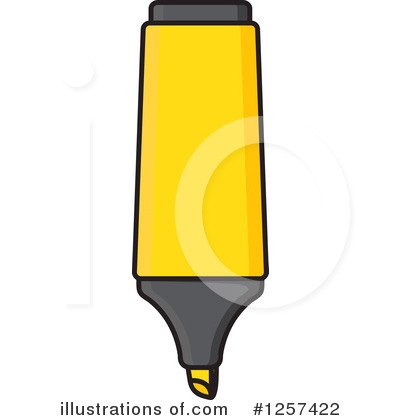 Highlighter Clipart #1257422 by Vector Tradition SM