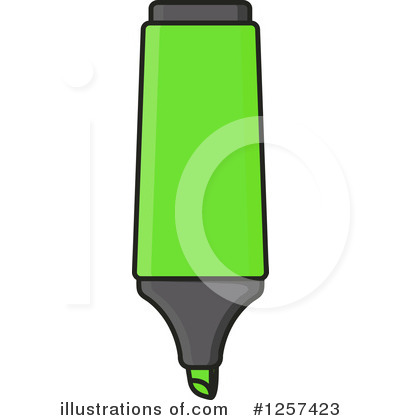 Highlighter Clipart #1257423 by Vector Tradition SM