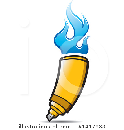 Flames Clipart #1417933 by Lal Perera