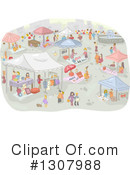 Market Clipart #1307988 by BNP Design Studio
