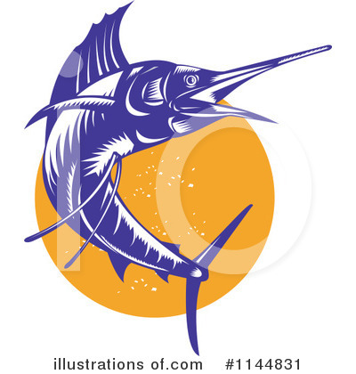 Swordfish Clipart #1144831 by patrimonio