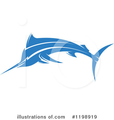 Swordfish Clipart #1198919 by Vector Tradition SM