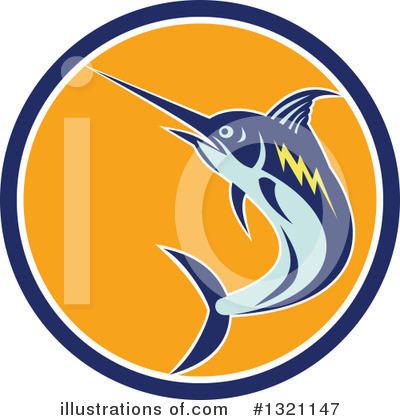 Swordfish Clipart #1321147 by patrimonio