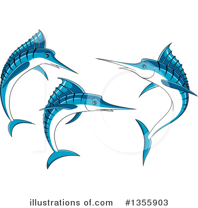 Swordfish Clipart #1355903 by Vector Tradition SM