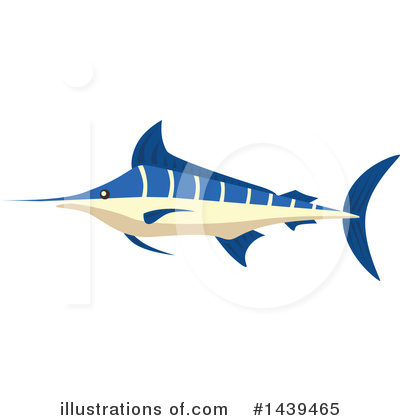 Royalty-Free (RF) Marlin Clipart Illustration by Vector Tradition SM - Stock Sample #1439465