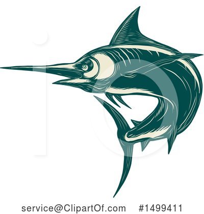 Marlin Clipart #1499411 by patrimonio