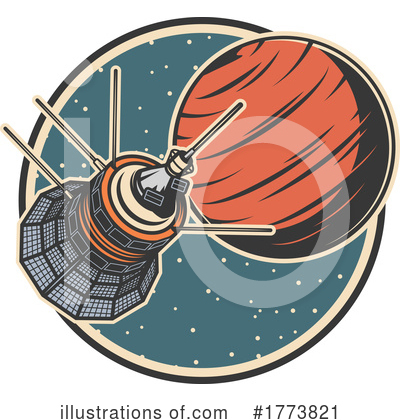 Satellite Clipart #1773821 by Vector Tradition SM