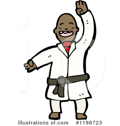 Royalty-Free (RF) Martial Arts Clipart Illustration by lineartestpilot - Stock Sample #1186723