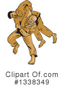 Martial Arts Clipart #1338349 by patrimonio