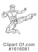 Martial Arts Clipart #1616081 by AtStockIllustration