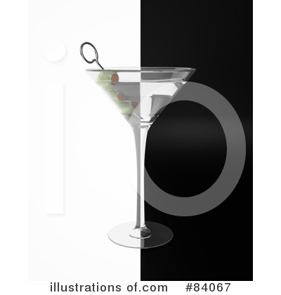 Royalty-Free (RF) Martini Clipart Illustration by Mopic - Stock Sample #84067