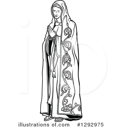 Virgin Mary Clipart #1292975 by dero