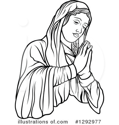 Royalty-Free (RF) Mary Clipart Illustration by dero - Stock Sample #1292977