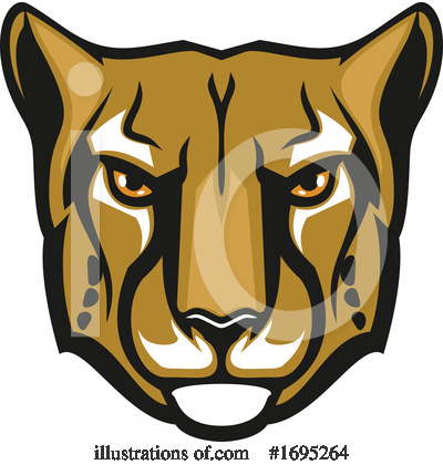 Cougar Clipart #1695264 by Vector Tradition SM