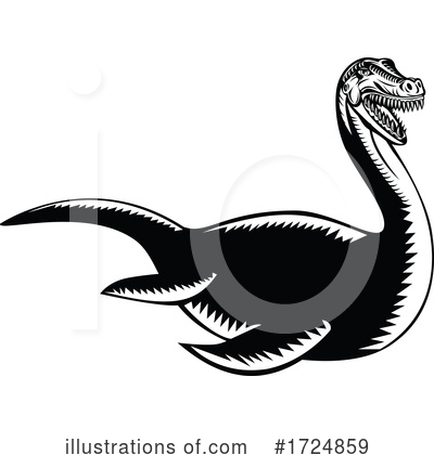 Dinosaur Clipart #1724859 by patrimonio