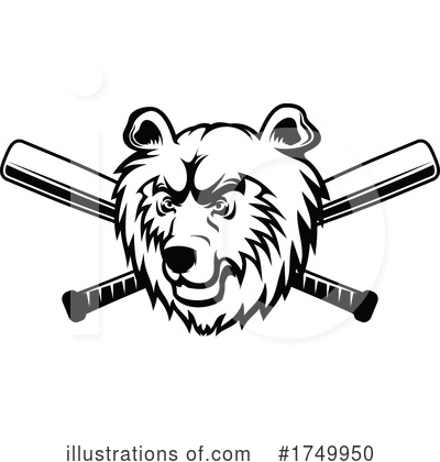 Bear Clipart #1749950 by Vector Tradition SM