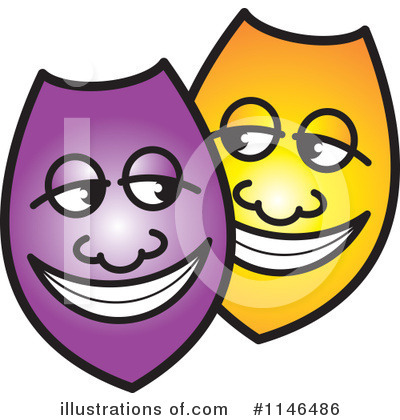 Royalty-Free (RF) Mask Clipart Illustration by Lal Perera - Stock Sample #1146486