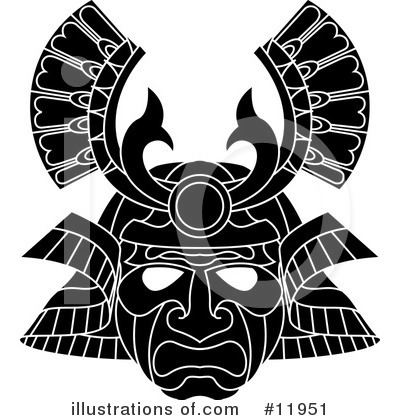 Royalty-Free (RF) Mask Clipart Illustration by AtStockIllustration - Stock Sample #11951