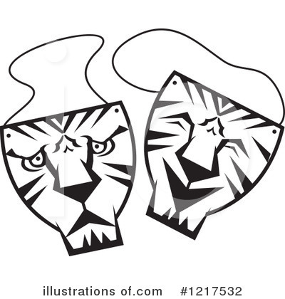 Royalty-Free (RF) Mask Clipart Illustration by Johnny Sajem - Stock Sample #1217532
