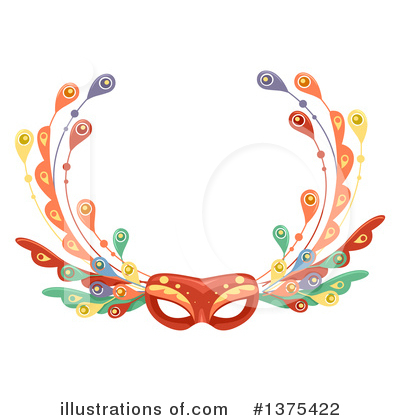 Royalty-Free (RF) Mask Clipart Illustration by BNP Design Studio - Stock Sample #1375422
