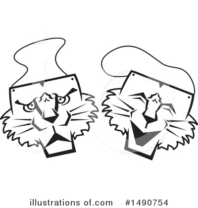 Royalty-Free (RF) Mask Clipart Illustration by Johnny Sajem - Stock Sample #1490754