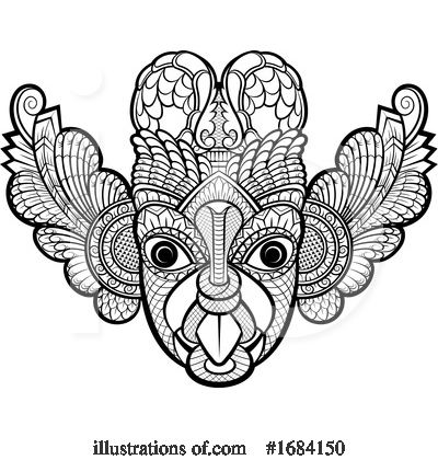 Royalty-Free (RF) Mask Clipart Illustration by Lal Perera - Stock Sample #1684150
