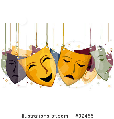 Royalty-Free (RF) Masks Clipart Illustration by BNP Design Studio - Stock Sample #92455