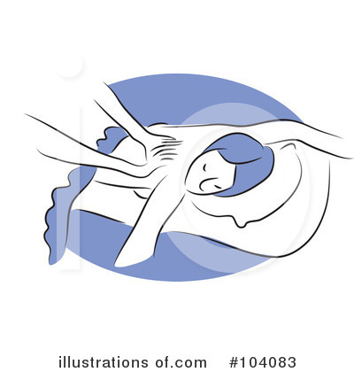 Royalty-Free (RF) Massage Clipart Illustration by Prawny - Stock Sample #104083