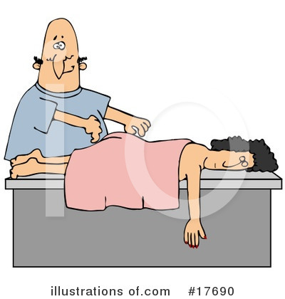 Royalty-Free (RF) Massage Clipart Illustration by djart - Stock Sample #17690