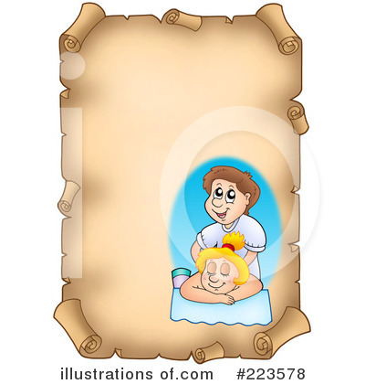 Royalty-Free (RF) Massage Clipart Illustration by visekart - Stock Sample #223578