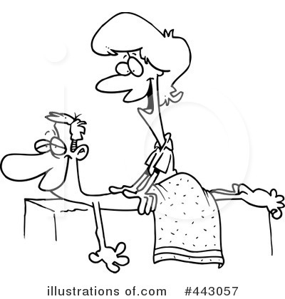 Royalty-Free (RF) Massage Clipart Illustration by toonaday - Stock Sample #443057