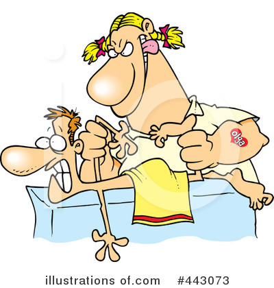 Royalty-Free (RF) Massage Clipart Illustration by toonaday - Stock Sample #443073